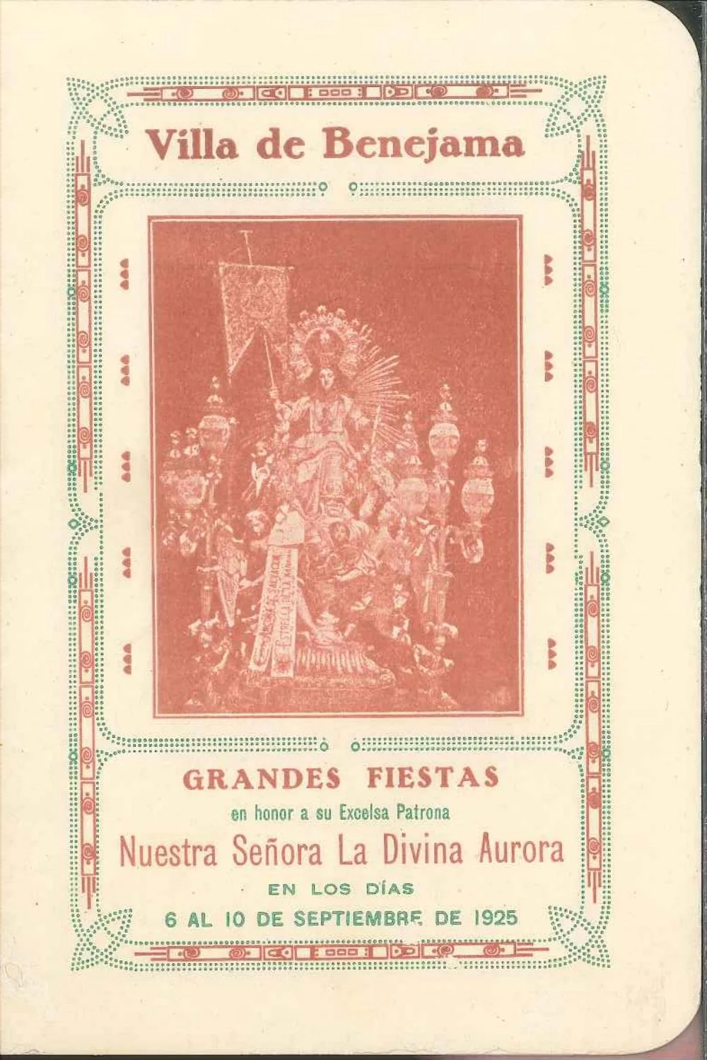 Fiestas de Moros y Cristianos en honor de la Divina Aurora  